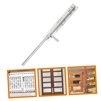 Amazon | OSALADI フェンスゲート落とし棒 フランスのドアロック