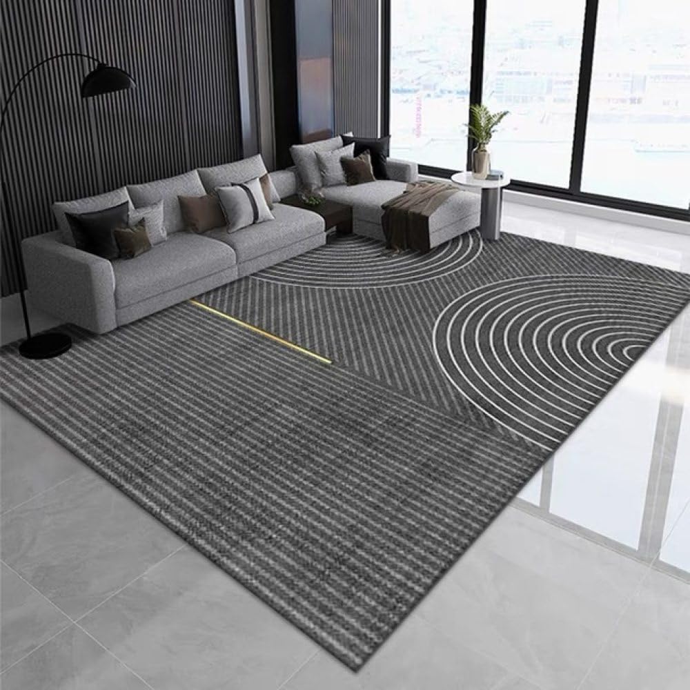 Tapis de chambre en velours pour une ambiance de table basse