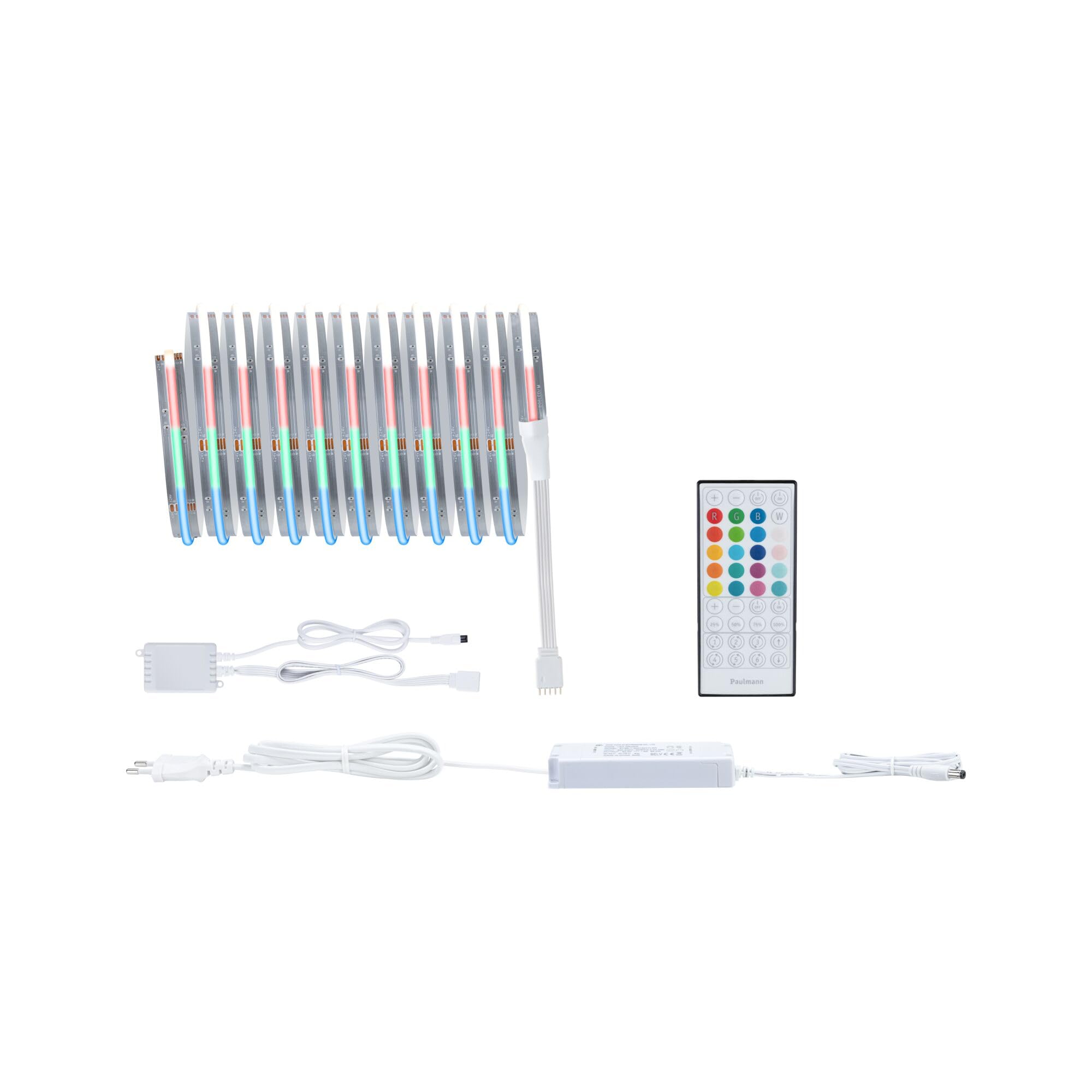 Paulmann 71198 MaxLED 500 LED Strip RGBW 3m 18W 530lm, m 896 LEDs, m RGBW 36VA