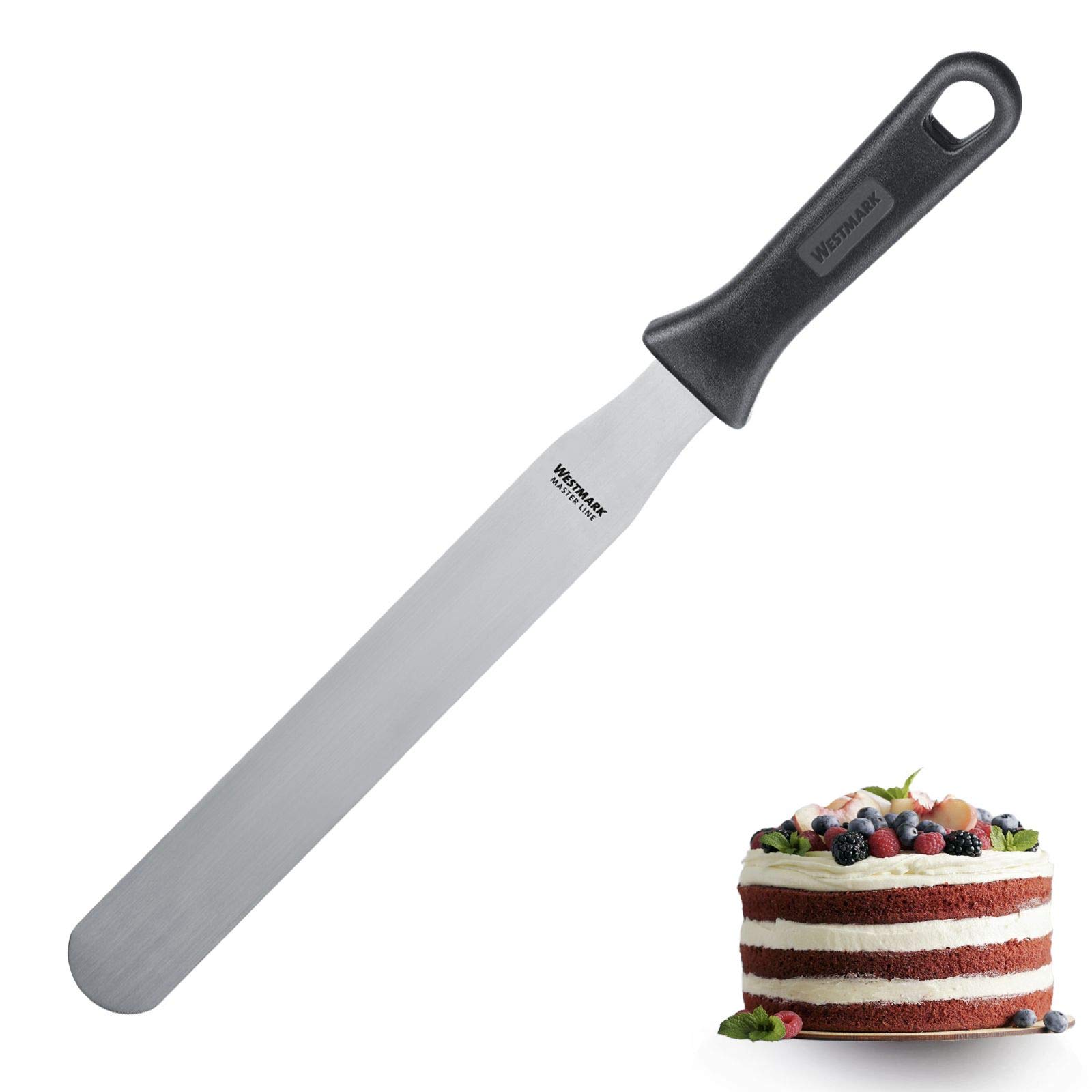 Spatule Professionnelle Westmark Master Line - Lame Droite Flexible 30,5 Cm, Pour Glaçage Et Pâtisserie
