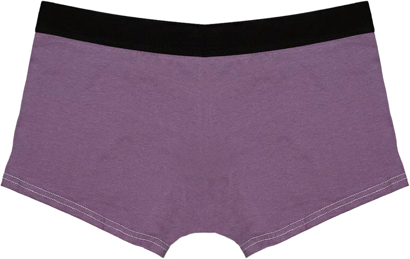 Nabtos Women Boxers Basic Cotton Boyshort Briefs Panties Solid Underwear Pack 5