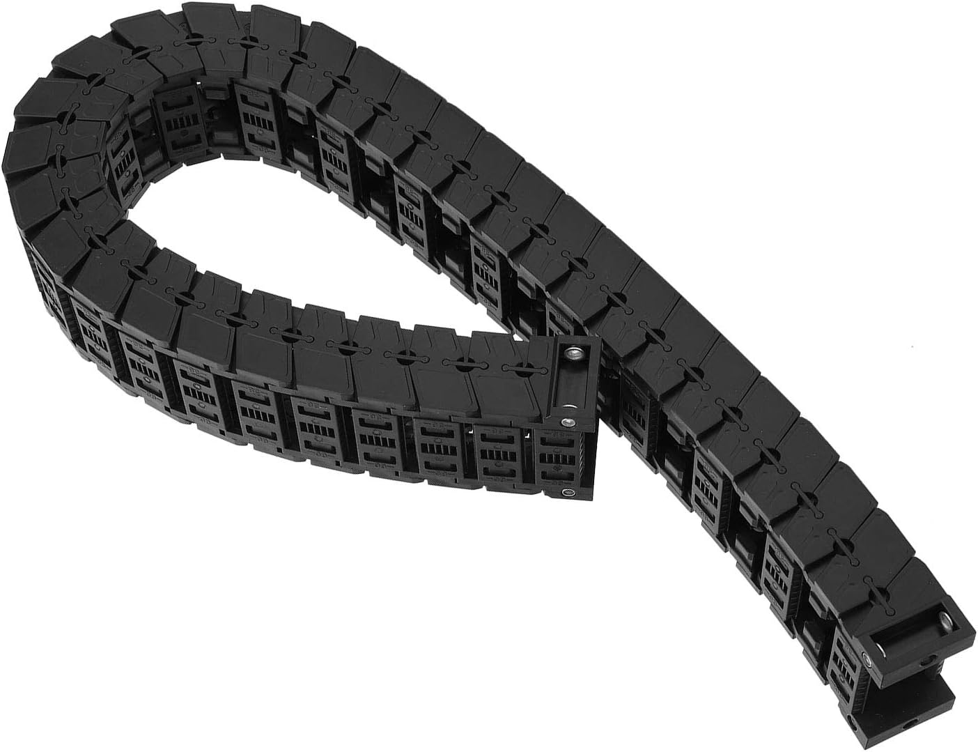 Firm Nylon 66 Material Low Noise Cable Drag Chain Long