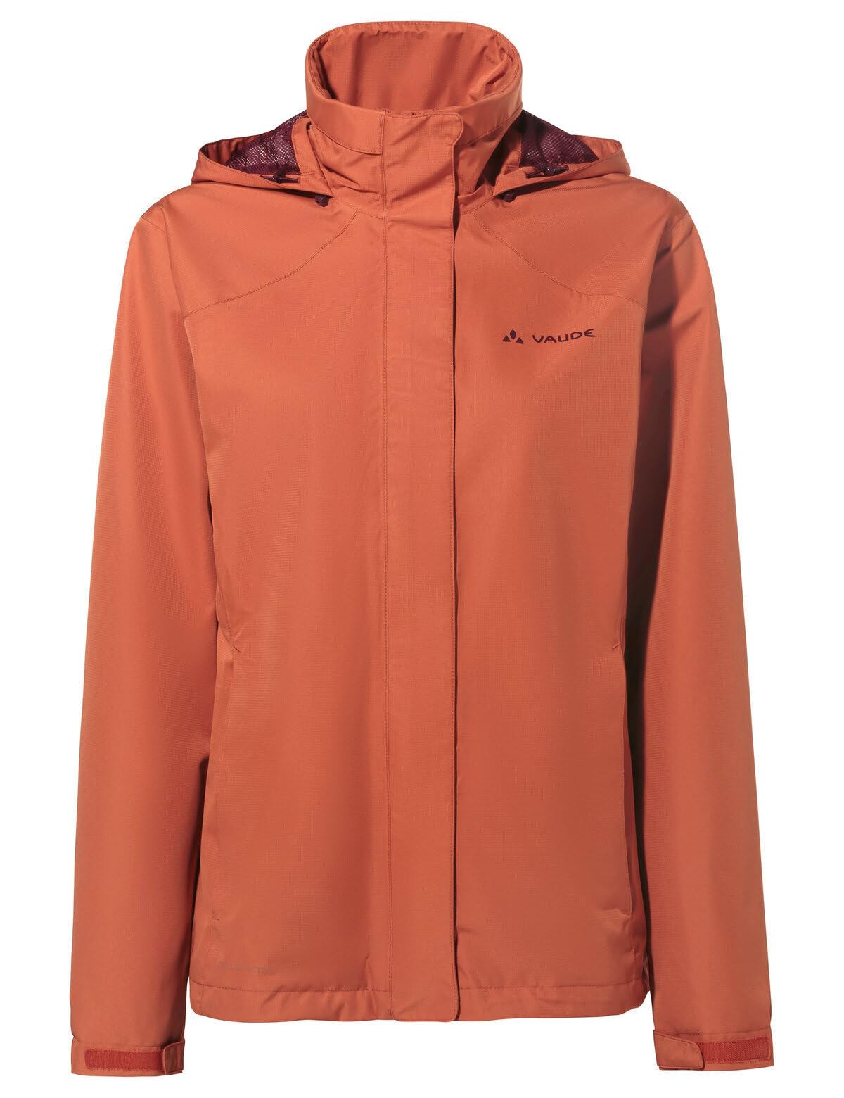 VAUDE Escape Bike Light Regenjacke Damen – Gefütterte Regenjacke mit 2-Lagen Membran, reflektierende Jacke wasserdicht 412g