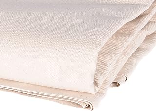 100% Natural Cotton 10oz Canvas Fabric (Duck), 63 Inches Wide X 3 Yards ...
