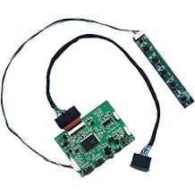 Driver Controller Board for LP156WHB-TLA1/TLB1/TLC1/TLD1 Kit DIY 40-Pin LVDS 15.6" 1366x768 Laptop Display HDMI-Mini USB Microfor LP156WHBTLB1