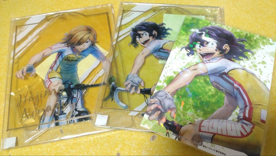 Yowamushi Pedal Character Pop Store Acrylic Board Junta Tejima Aoyagi Ichi
