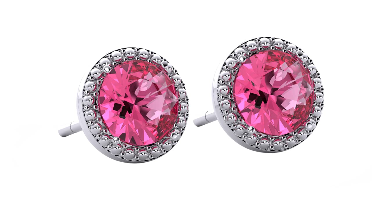 AAA Quality Crystal Stud Earrings For Women Sterling Silver Sterling Silver Stud Earrings For Women Earrings For Women
