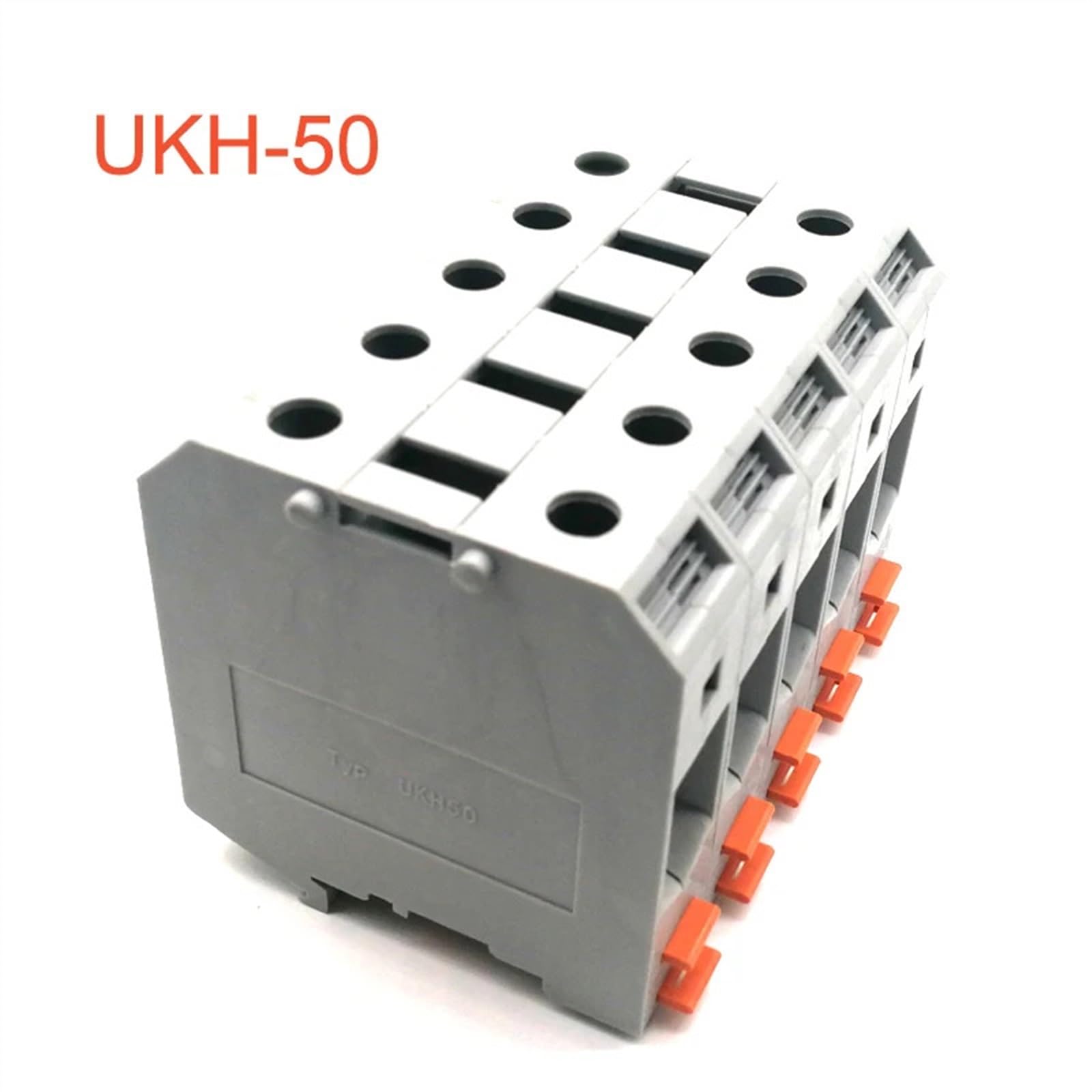 10 pièces UKH-50 grand courant Din Rail bornier Type de vis câble électrique Bornier connecteur UKH50 150A
