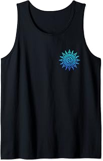Symbol Sun Haka Culture Maori Surf Tribal New Zealand Tank Top