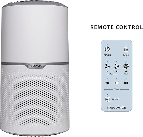 Miniatura 8 de Eliminador 269sf 110V del humo del ION de la opción del ANIMAL DOMÉSTICO del purificador del aire de HEPA