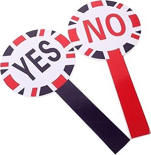 Really Good Stuff 1 Set True or False Classroom Voting Paddles Portable No Paddle Handheld Whiteboard Double Sided Whiteboard Mini Accessories Foams Voting Board Yes Paddle