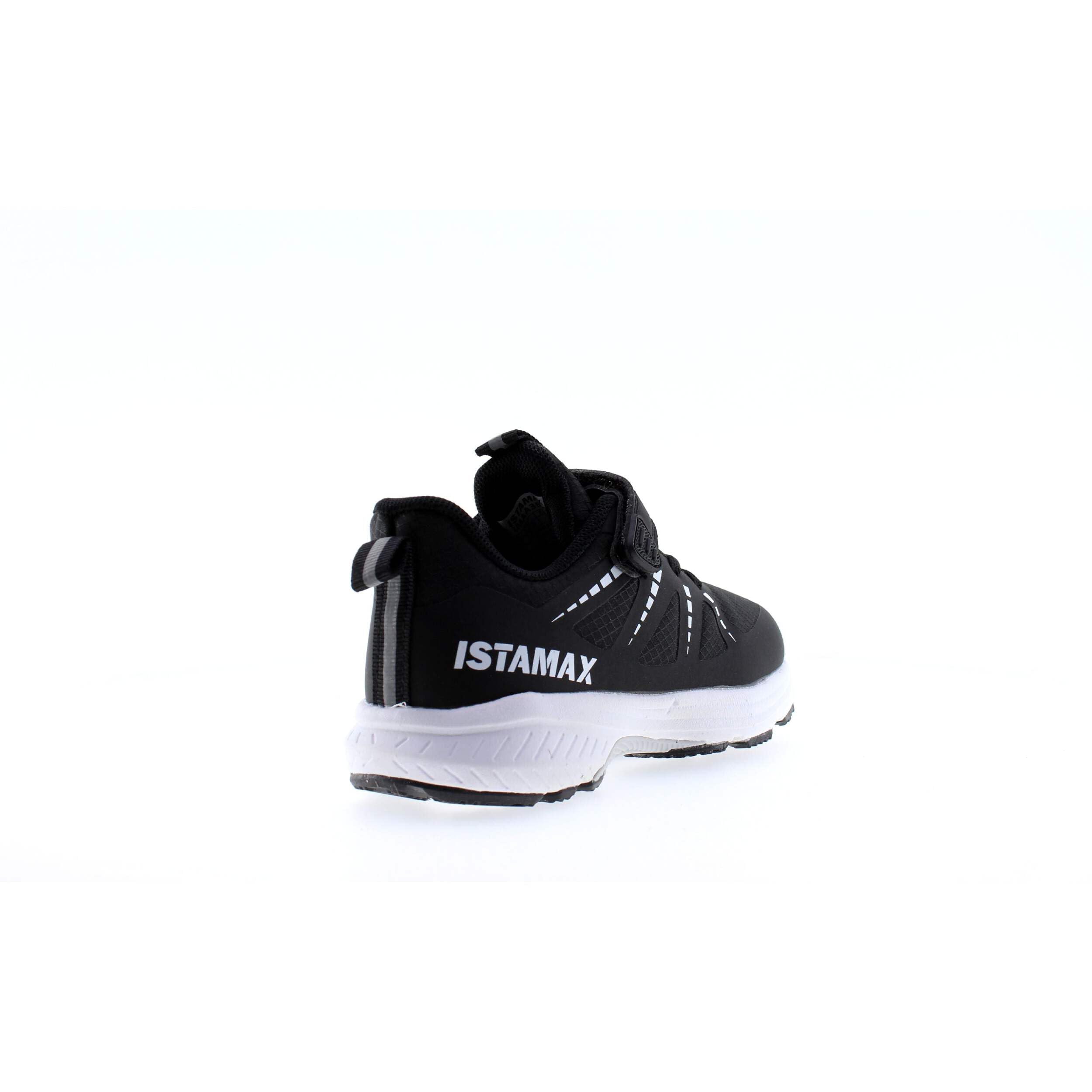 Scarpe Sportive per Bambini,Chiusura a Strappo,Nero e Bianco,Mesh Traspirante,Modello IMAA3805