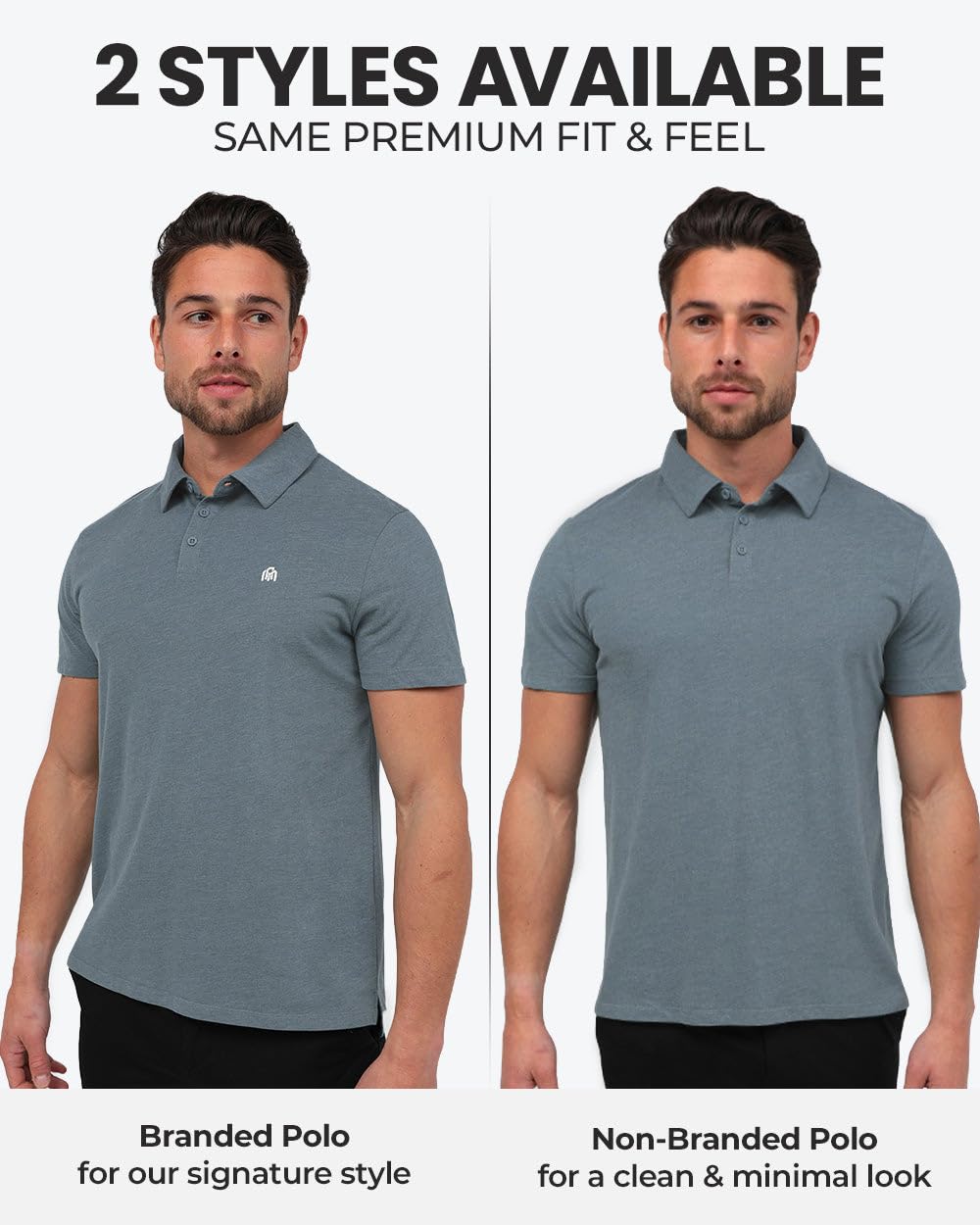 INTO The Am Am-Polo-Shirts Am-Polo-Camisas Hombre (Pack de 1)