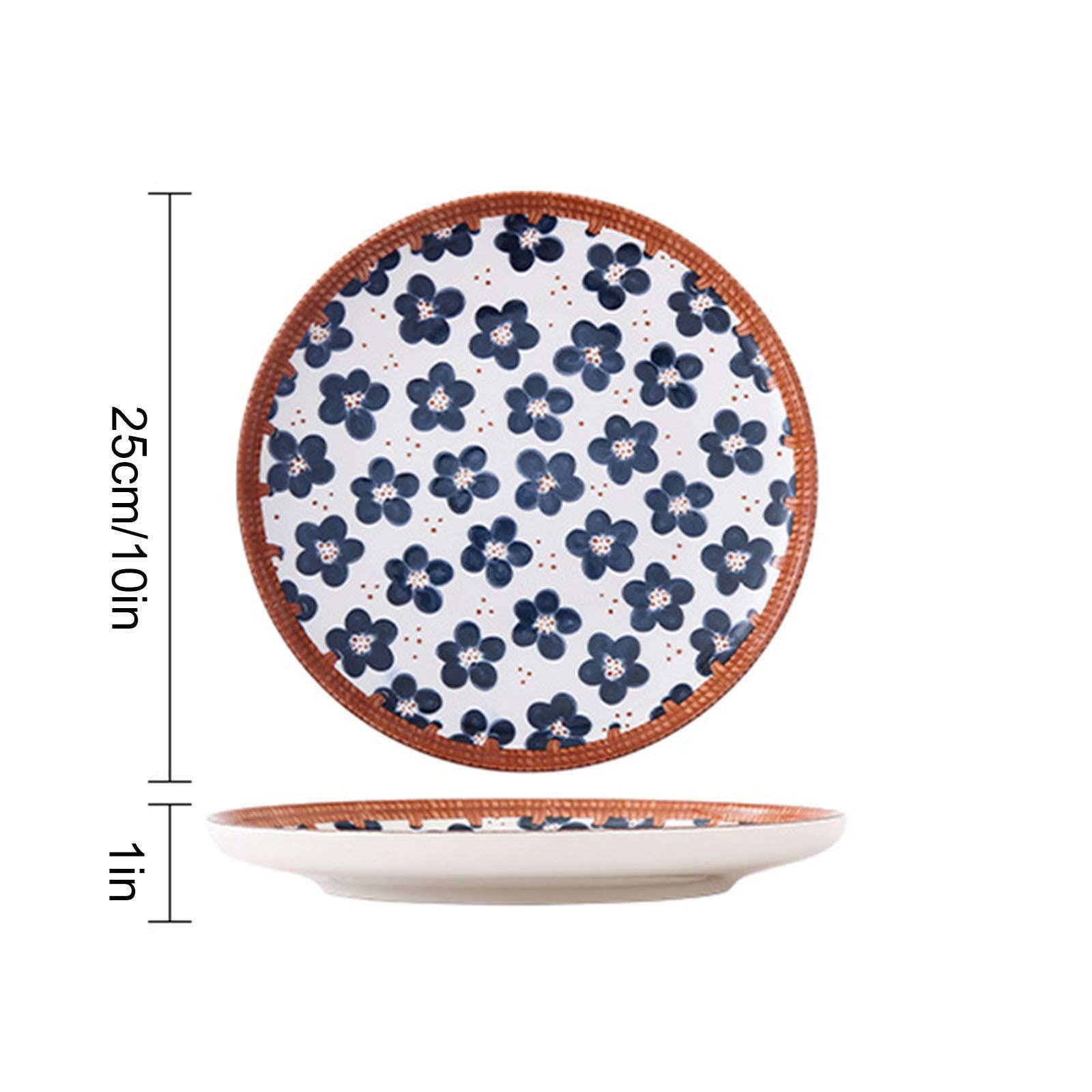 Assiettes, Assiettes à dîner divisées, assiette de contrôle du régime(10inc)