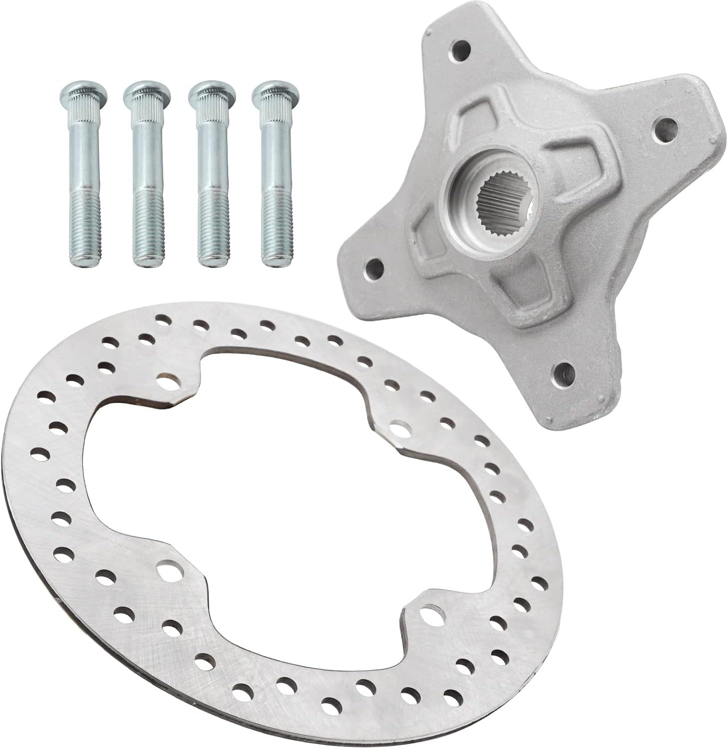 Front Wheel Hub Brake Rotor Wheel Studs for Polaris