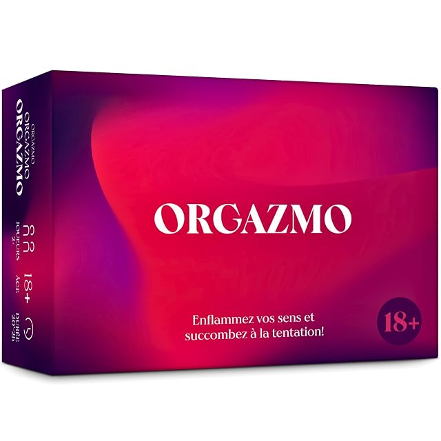 Oh Happy Games - Orgazmo - Le Jeu Coquin Ultime pour Enflammer la Passion - Jeu Couple, Jeu de société Adulte, Idée Cadeau Mariage ou Anniversaire, Cadeau Couple