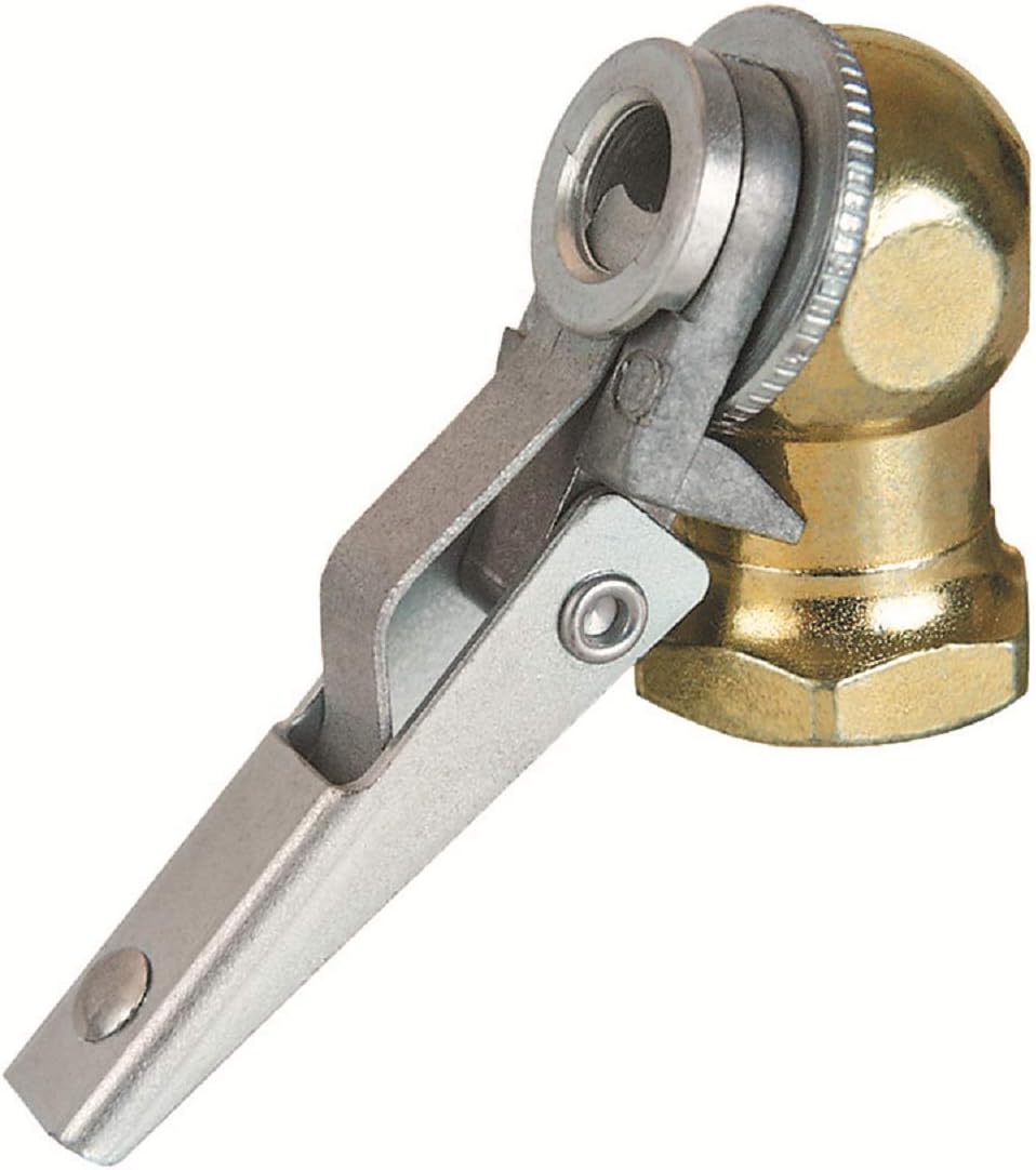 Amflo 104CA Clip-On Ball Foot Air Chuck with Shut Off Valve, 1 Pack