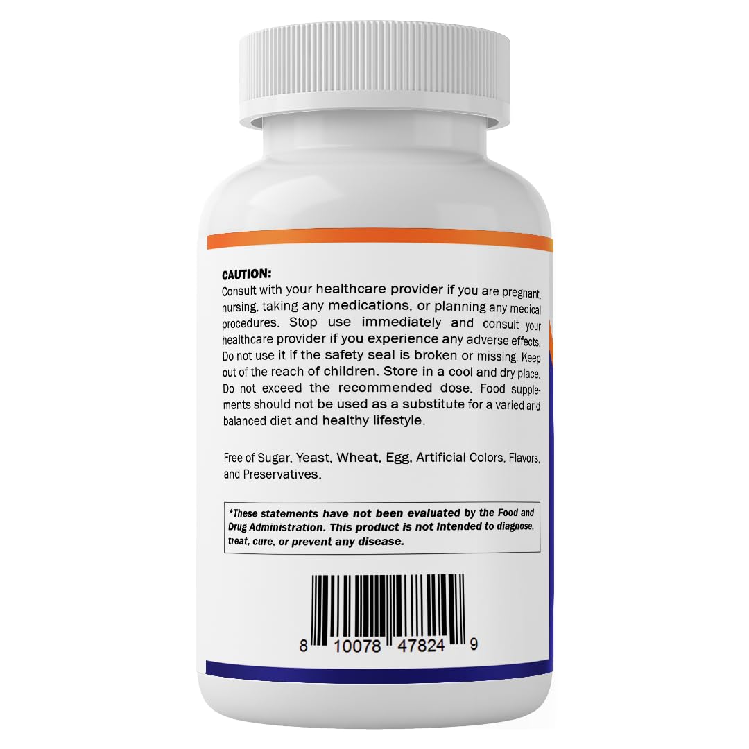 Vitamatic Rose Hips 1500 mg per Serving (Rosa Canina) – 120 Capsules – Non-GMO, Gluten Free Herbal Supplement – Rich in Natural Vitamin C & Antioxidants – Immune Support – Made in USA — Amazon image 9