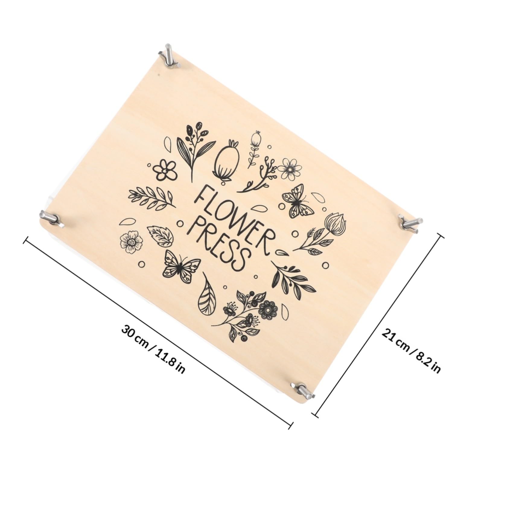 LABRIMP Blumenpressset mit Zubehör für Pflanzen Blumenpresse-set für DIY Presswerkzeug für Blumen Blättern und Früchte Inklusive Trocknungsgerät für Gepresste Trockenblumen