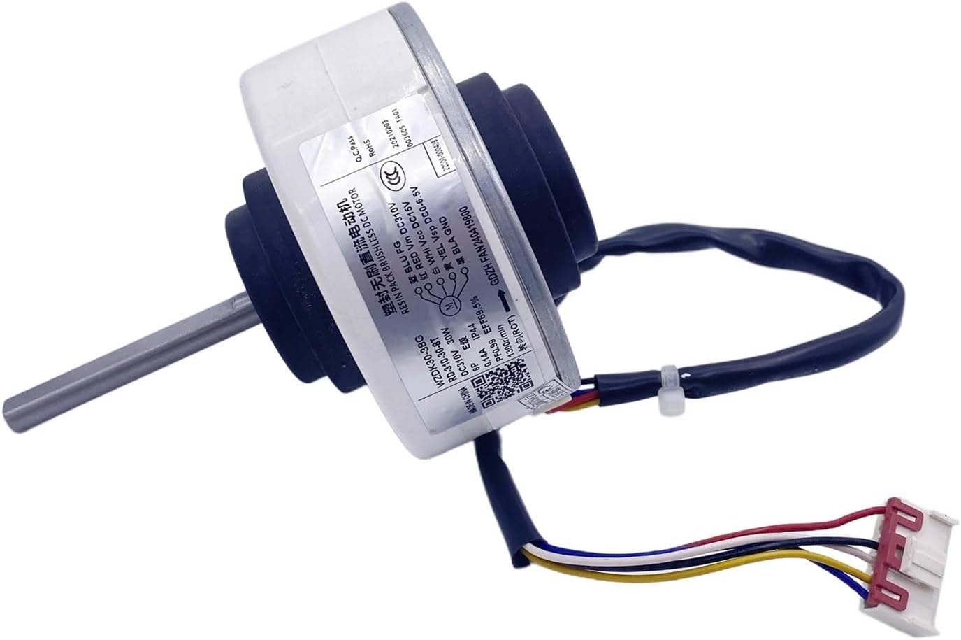 Air Conditioning Motor WZDK30-38G RD-310-30-8T DC Brushless Fan Motor, 30W Inverter Air Conditioner Motor DC Motor