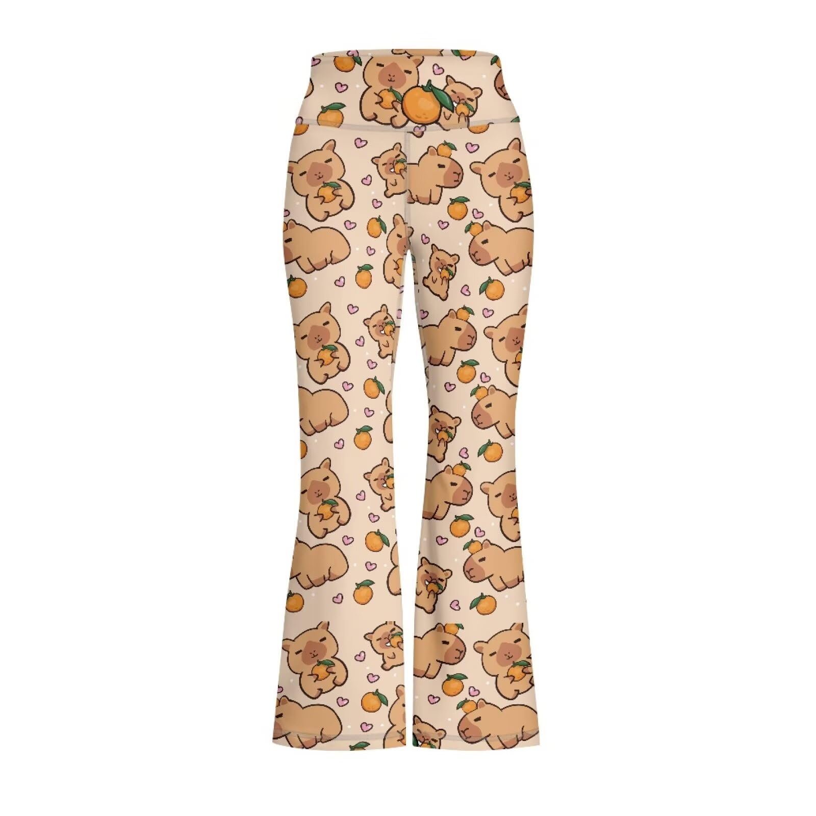 Girls Flare Leggings 5-14T Cute Bell Bottoms for Girl Yoga Pants for Gym