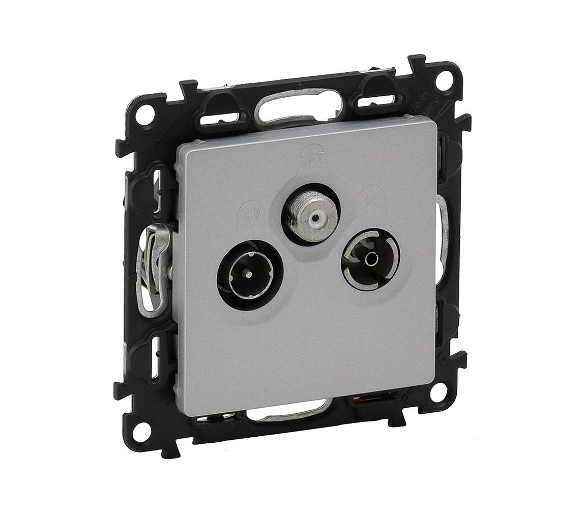 Presa RJ45 Legrand Cat.6 FTP, Singola Colore Nero
