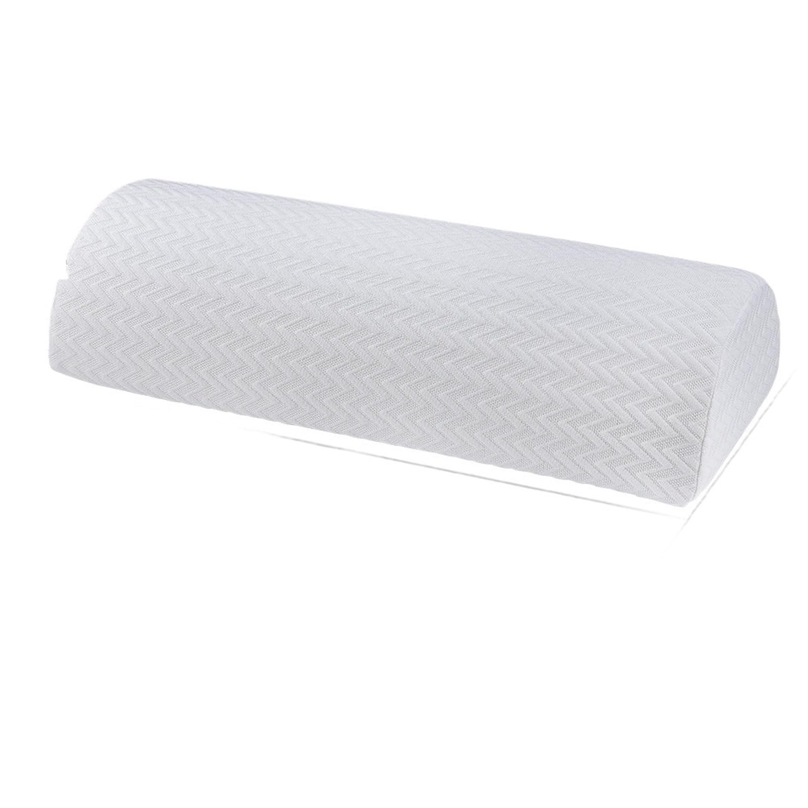 Almohada De Espuma Con Memoria Almohada de espuma viscoelástica for aliviar el dolor de espalda, almohada de espuma viscoelástica, almohada de rodilla con refuerzo de media luna for dormir de lado, es