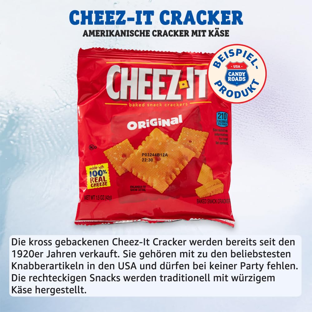 getDigital Candy Roads USA Box - Über 20 ausgewählte Süßigkeiten, Chips, Schokolade & Snacks aus Amerika - Probierbox mit Spezialitäten aus aller Welt