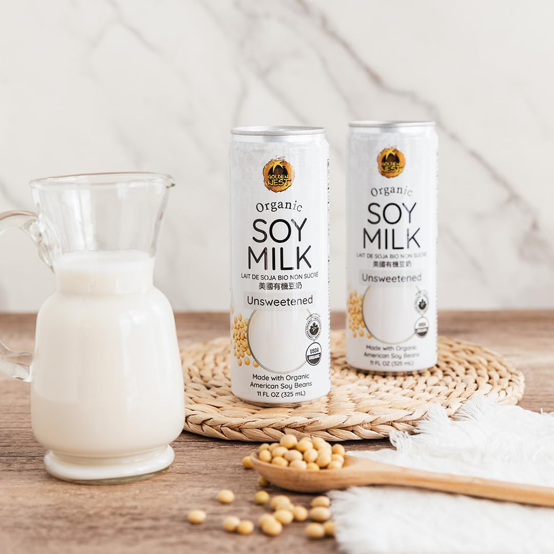 Amazon.com: Golden Nest Organic Soy Milk | Ready to Drink