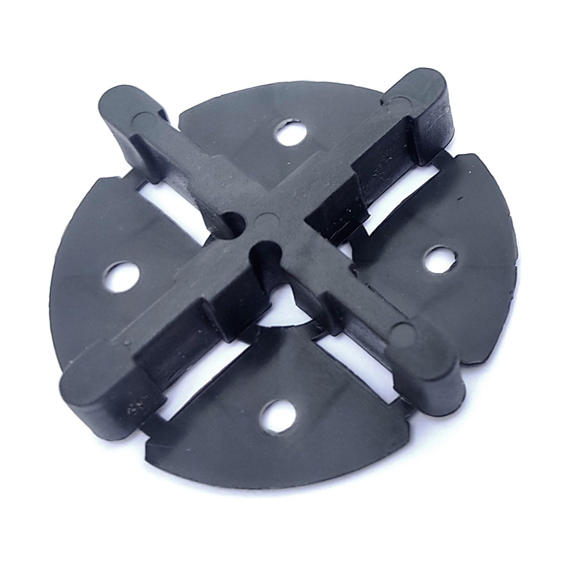 Fugenkreuze mit Teller Fliesenkreuze Terrassenplatten Plattenteller-Fugenbreite 3/4/5/6 mm Fugenkreuz mit Bodenplatte (300 Stk., 5 mm)