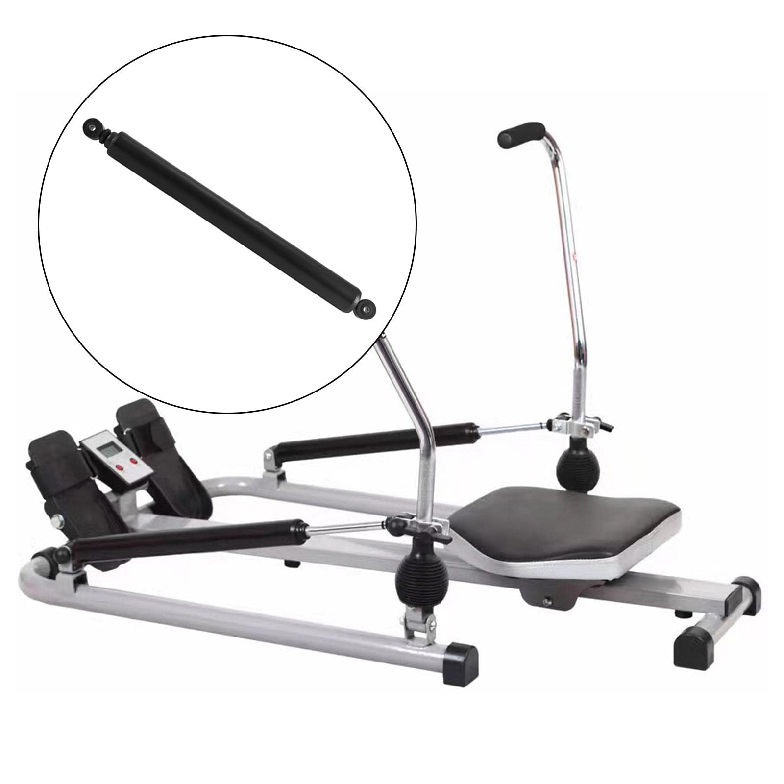 Amagogo Dämpfer-Stabilisator-Halterzubehör Ersetzen Sie Komponenten Modifikationsteile Stahl für Rudergerät Hydraulikzylinder Fitness Gym