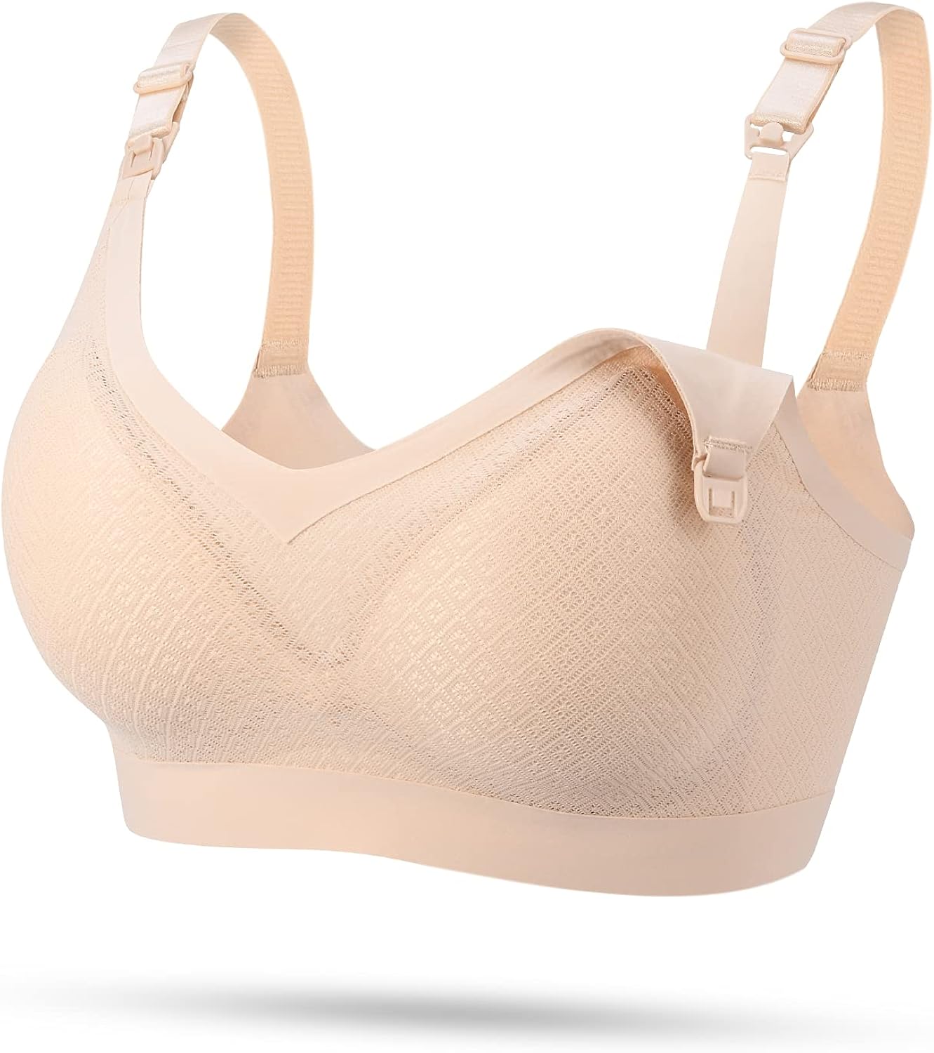 momcozy StillBH, PumpBH zum Stillen, atmungsaktives Material, weiche & PushupBHCups