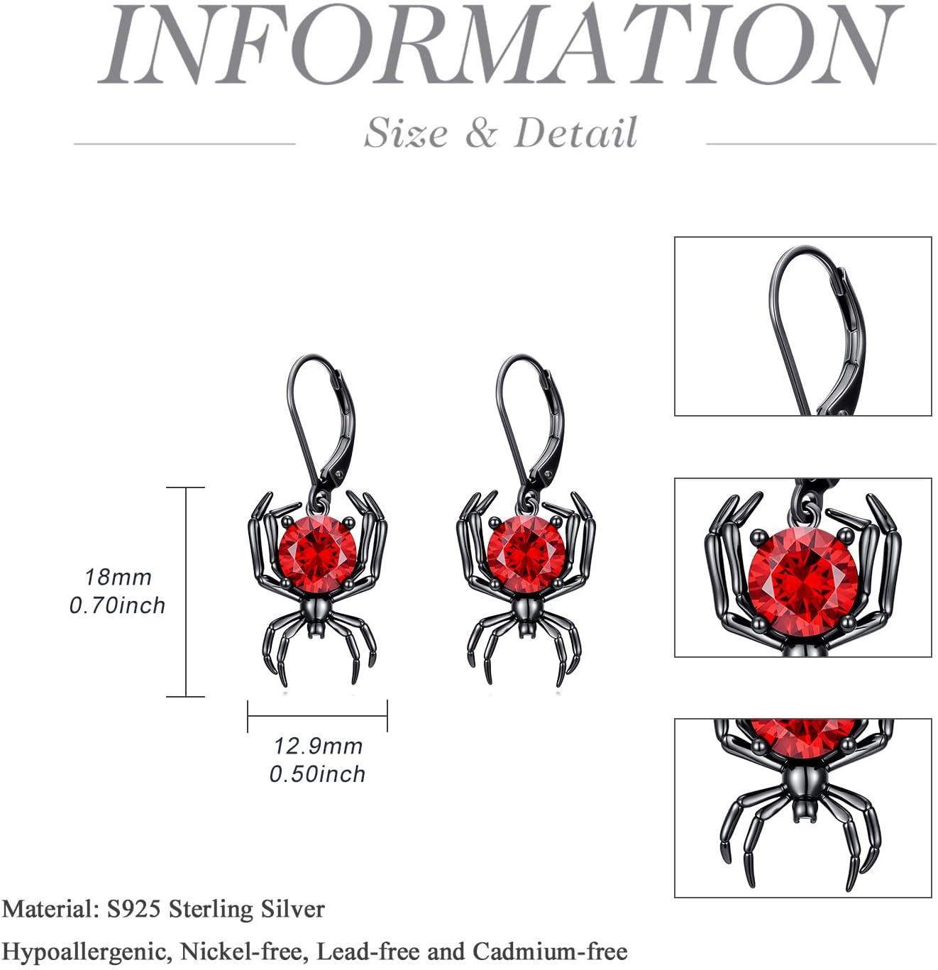 Dangle Leverback Earrings for Women 925 Sterling Silver Sports/Flower/Animal Drop Earrings Jewelry Gifts for Women