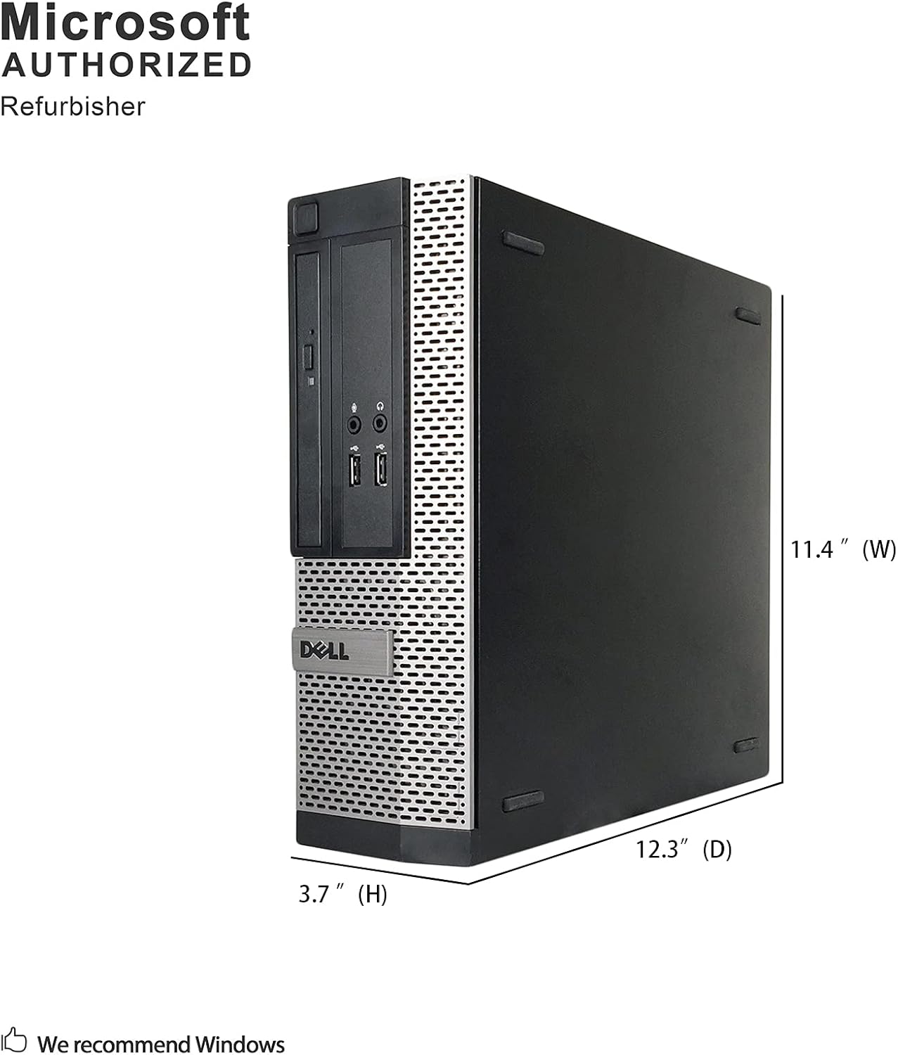 Flash Deals - 60% OFF DELL Optiplex 3010 Desktop PC - Intel Core i3-3220 3.1GHz 8GB 250GB DVD Windows 10 Professional (Renewed)']