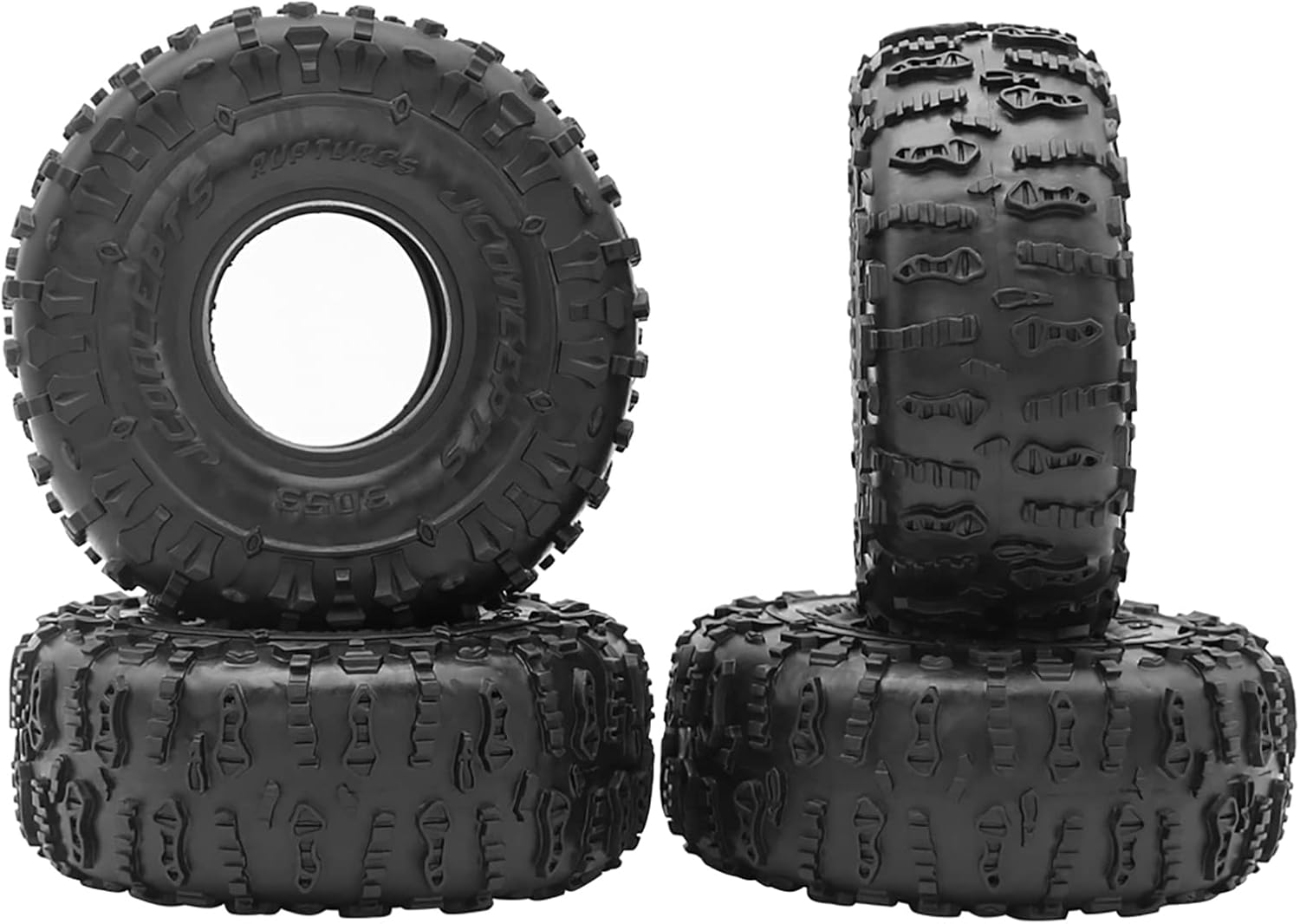 Wheel Tires 1.9 Inch Rubber Tyre 120X50MM for 1/10 RC Crawler TRX4 TRX6 Axial SCX10 AXI03007 90046 BRX10 Wheel 90018