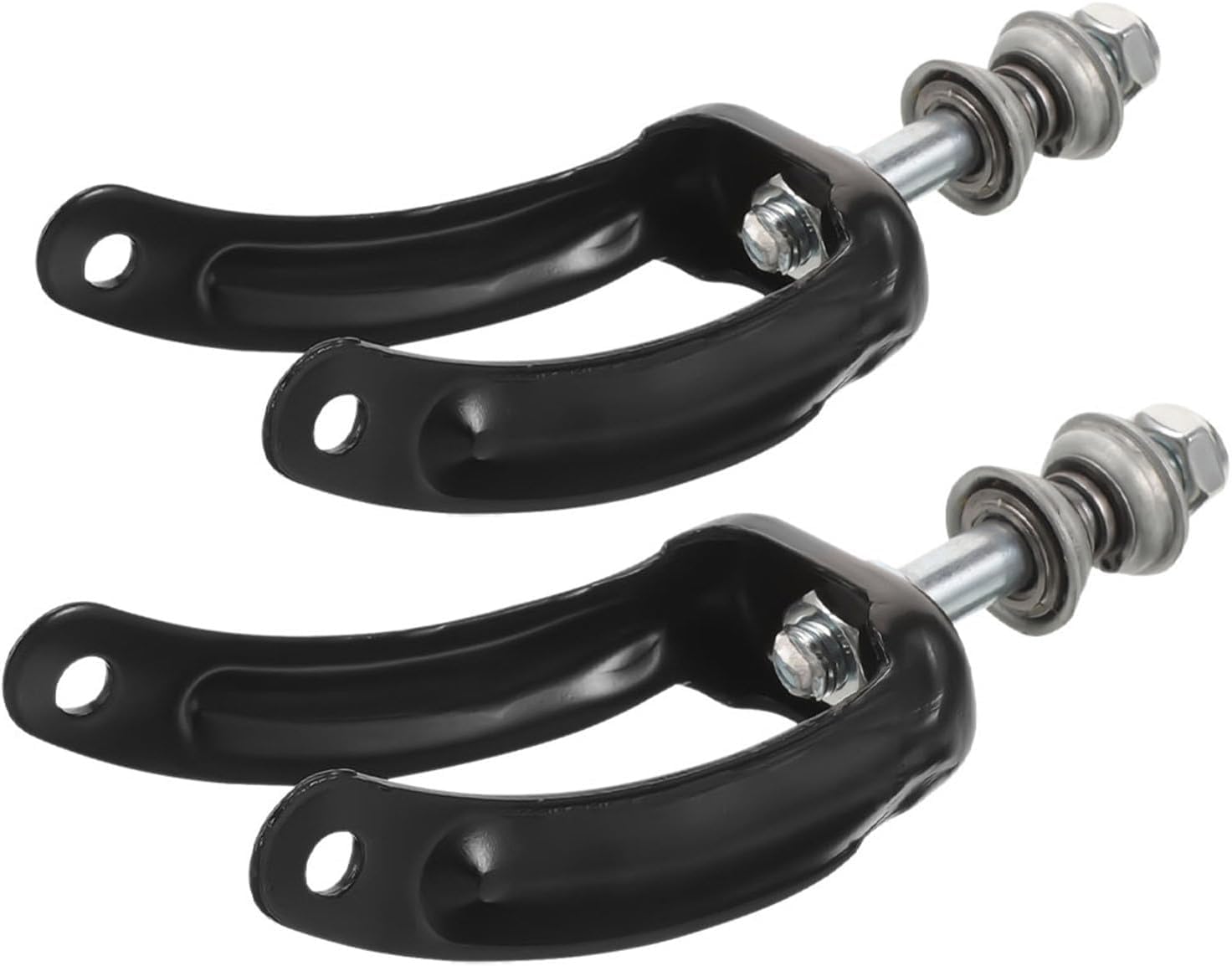 Support de roue avant en acier anti-vibration pour corriger le jeu des roulettes usées