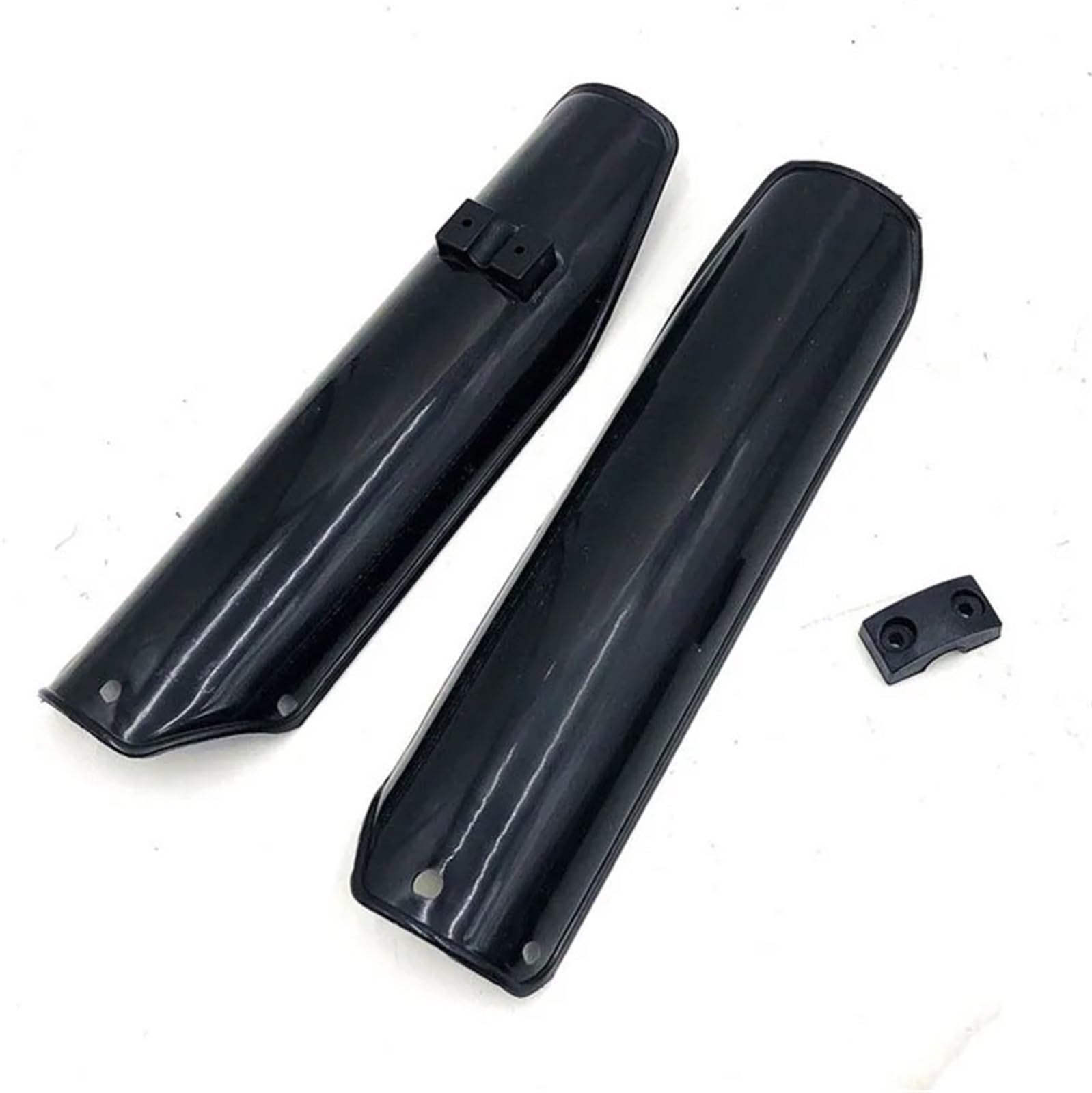 suspensión neumática trasera amortiguadores Horquilla Delantera Invertida 710Mm Motocicleta Dispositivo Absorción Impactos 45Mm/48Mm Placa Superior Inferior CRF KLX(BLACK 12MM AXLE HOLE)