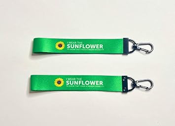 Official Hidden Disabilities Sunflower Luggage Tags