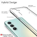 TheGiftKart Crystal Clear Back Cover Case for Samsung Galaxy M55 / M55s / F55 5G | Shock Proof 360° Protection | Hard Clear Back Case for Samsung M55 / M55s / F55 5G (PC & TPU, Transparent Bumper) gallery image