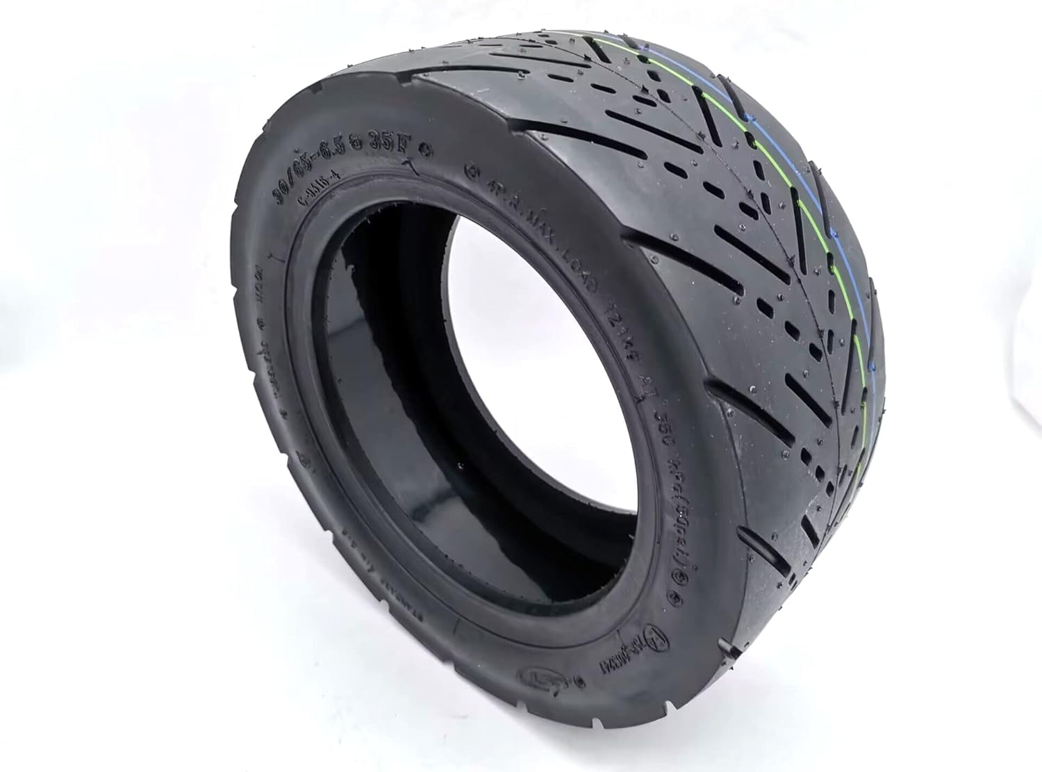 90/65-6.5 11 Inch Puncture proof Tubeless Tire for kukirin G4 Electric Scooter Off-Road Tire Road Tyre Replace accessories (Road Tyre)