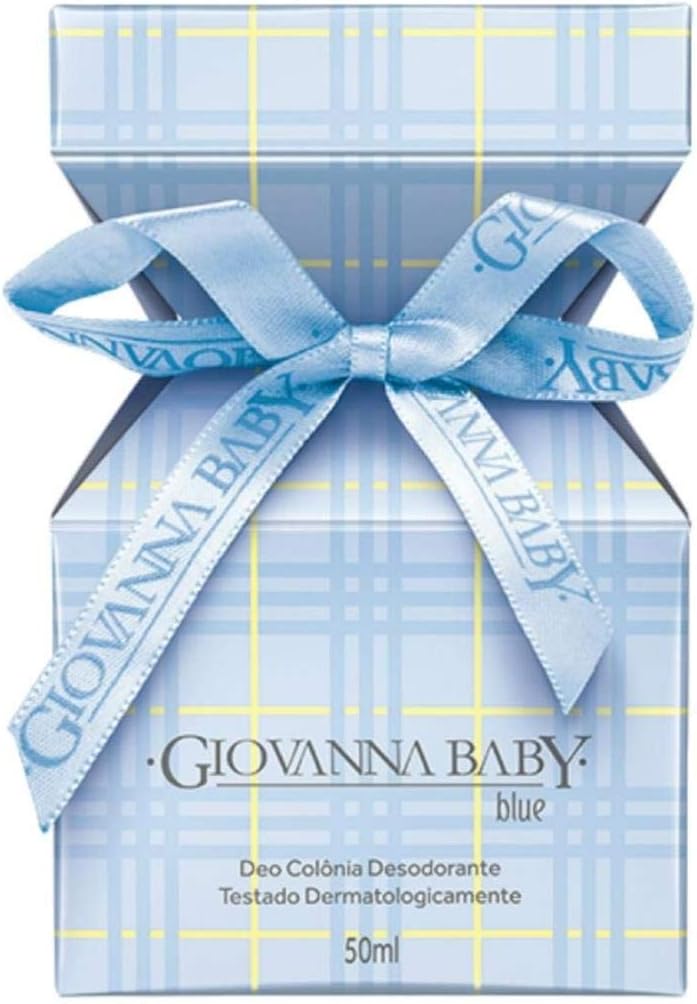 Linha Tradicional Giovanna Baby - Deo Colonia Blue 50 ml - (Giovanna Baby Classic Collection - Blue Eau de Cologne 1.69 Fl Oz.)