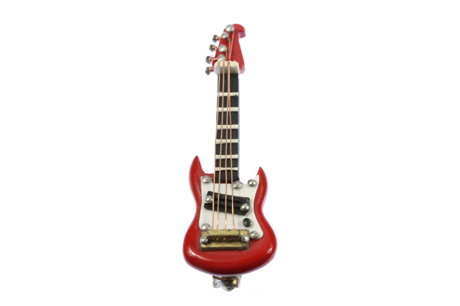 Guitare électrique broche Miniblings pin button bijoux mode pour veste - 8