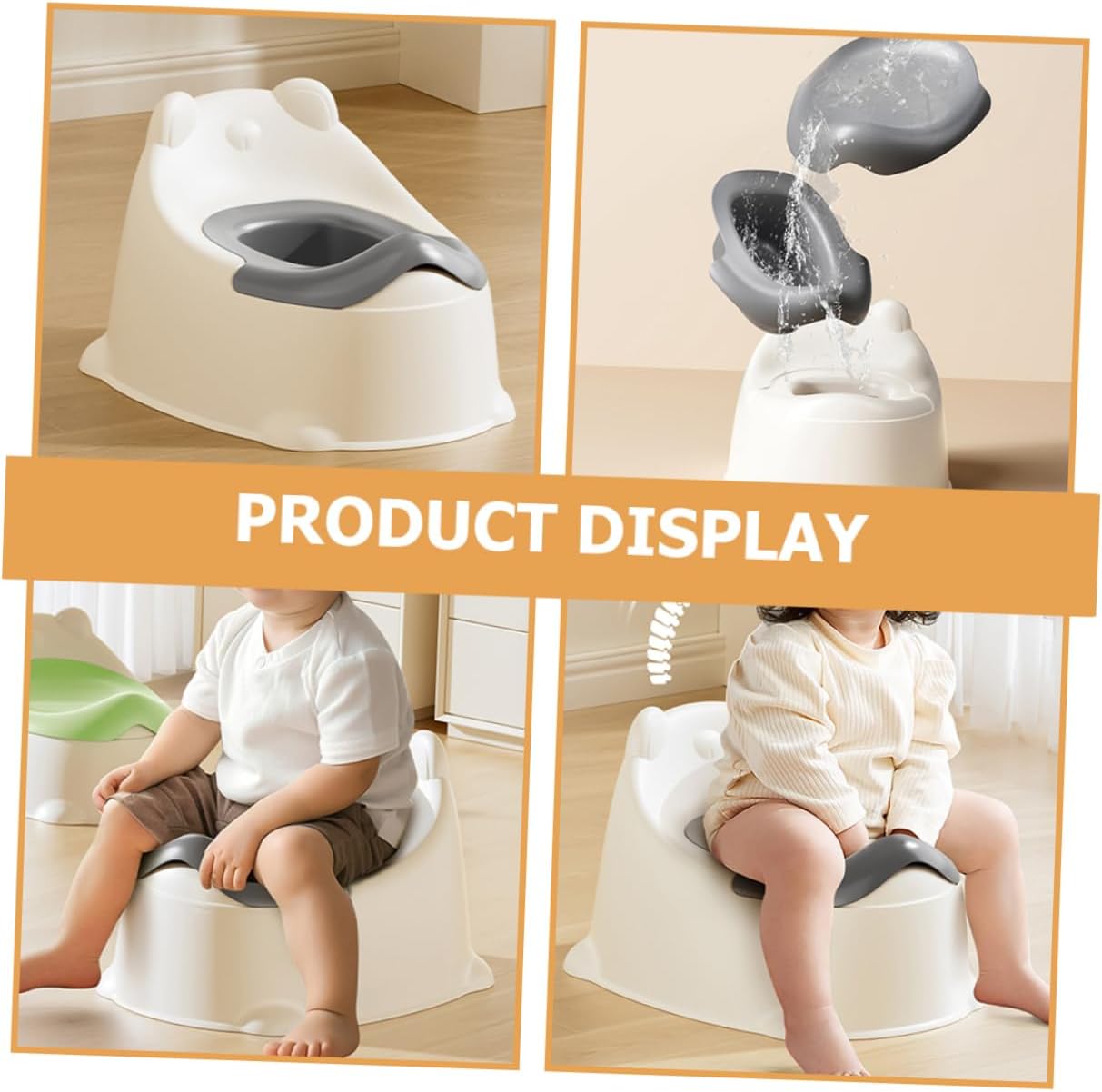 HANABASS Boy Girl Potty Training Toilet for Boy Girl Portable and Toilet Seat Cover and Comfortable for Travel