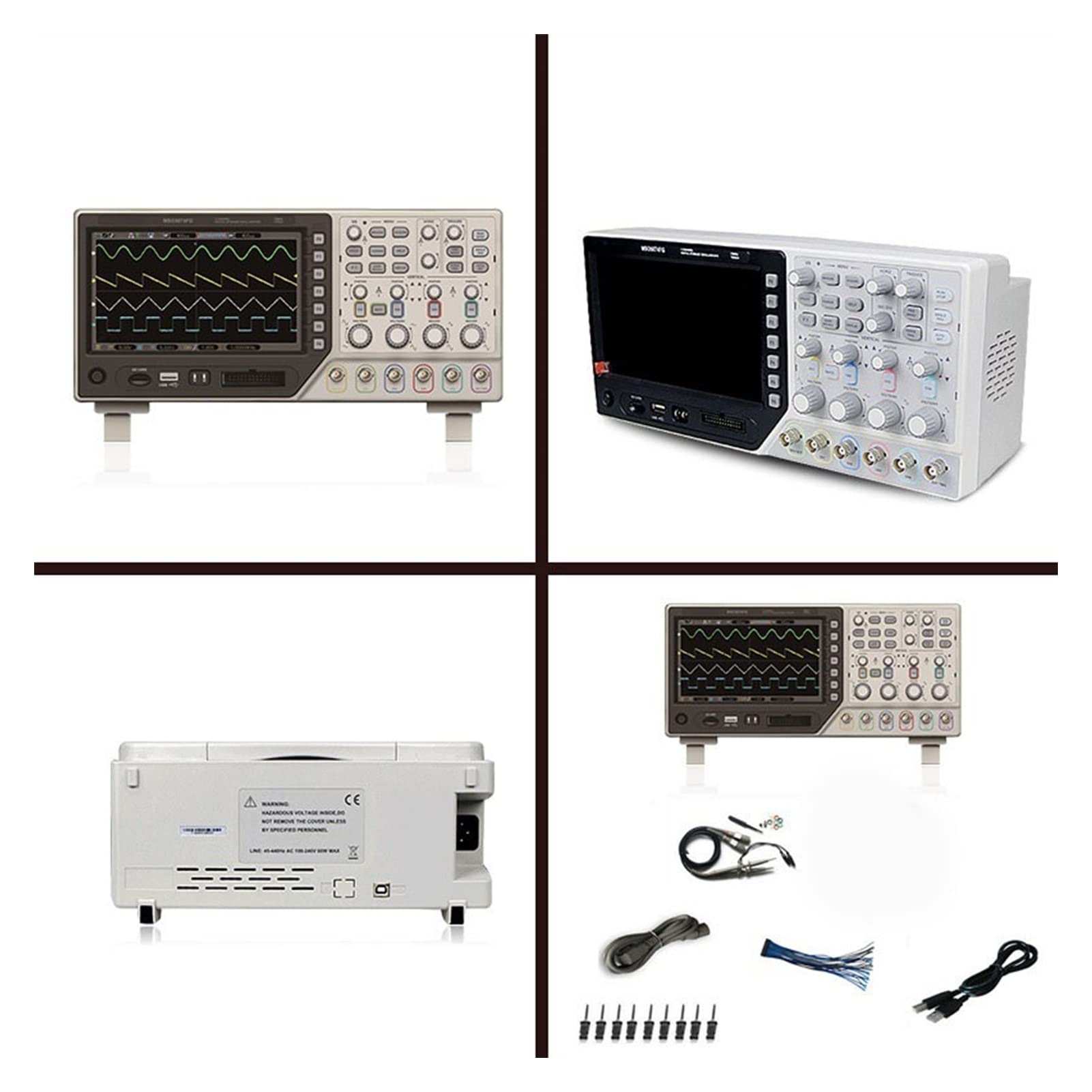 Oscilloscope, M-S-O-5074F / M-S-O5074FG 4 Channel avec l'analyse logique numérique de 70 m 8 canaux(MSO5074F)