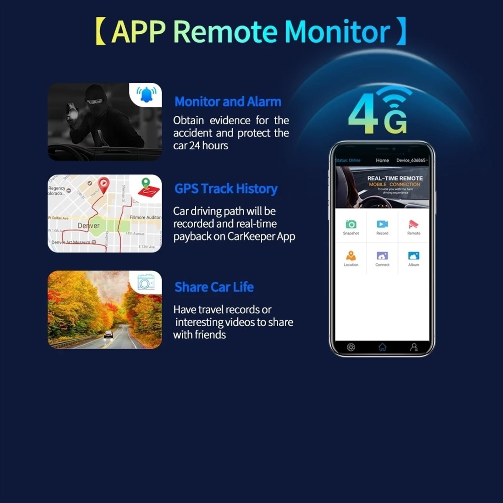 Kamera samochodowa, 4G 10 + 64G 12 Cal samochodowe lusterko wsteczne ADAS FHD rejestrator samochodowy nawigacja GPS kamera samochodowa wideorejestrator(64G Card)