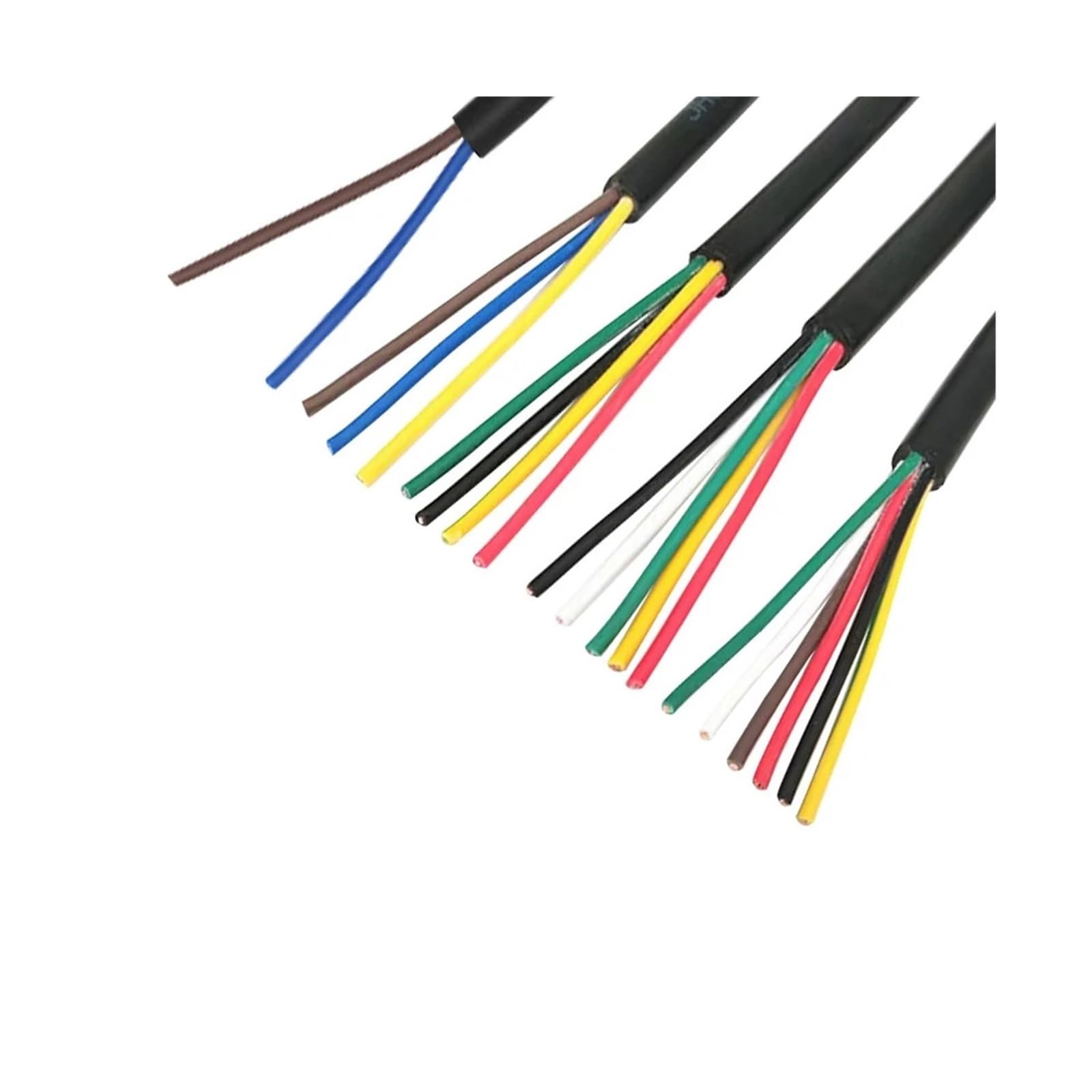 Wielordzeniowy kabel sterujący RVV 2M, 17-28AWG 2-24 żyły