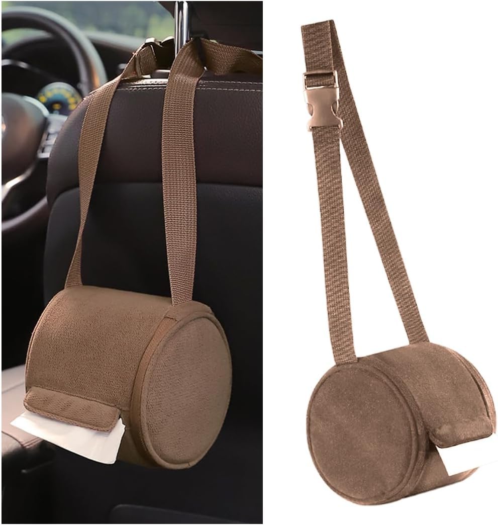 Car Tissue Box Cover for Hyundai Kona Hybrid/Kona Electric/Kona N SUV 2018-2023