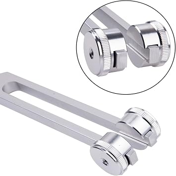 128 Hz Weighted Tuning Fork Medical-Grade Tuning Forks for Healing-Professional Tuning Fork C128 with Mallet Essential Yoga and Meditation Accessories & Sound Healing Instruments