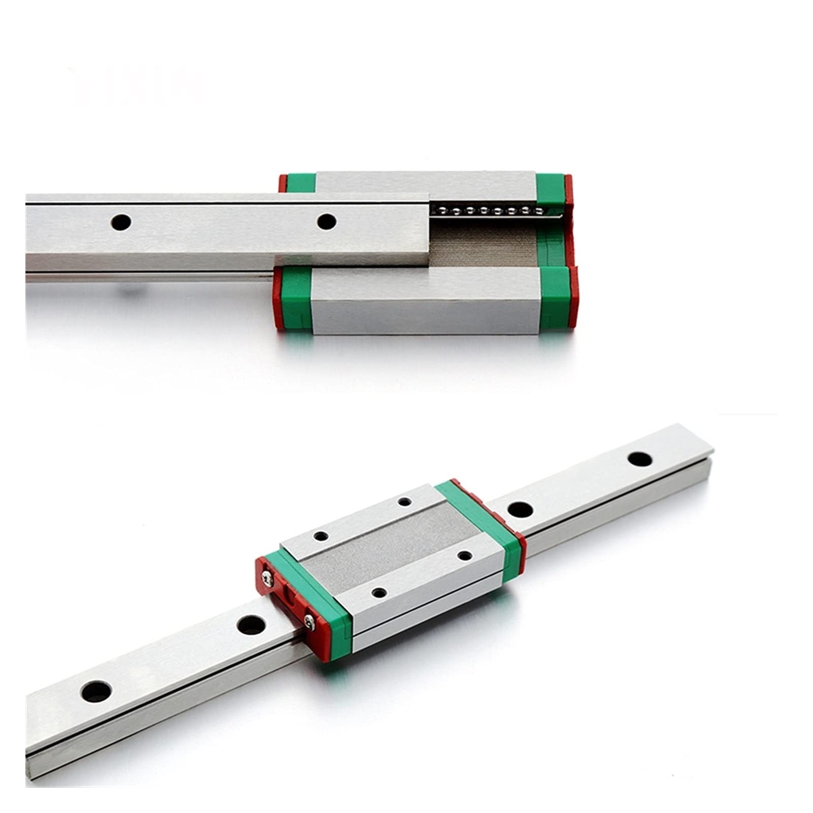 Części drukarki Prowadnica liniowa MGN12 MGN9 MGN15 MGN7 Części drukarki 3D CNC Miniaturowa prowadnica liniowa Wózek ślizgowy L100 350 400 500 600 800 mm (kolor: MGN9C, długość prowadnicy: 700 mm)