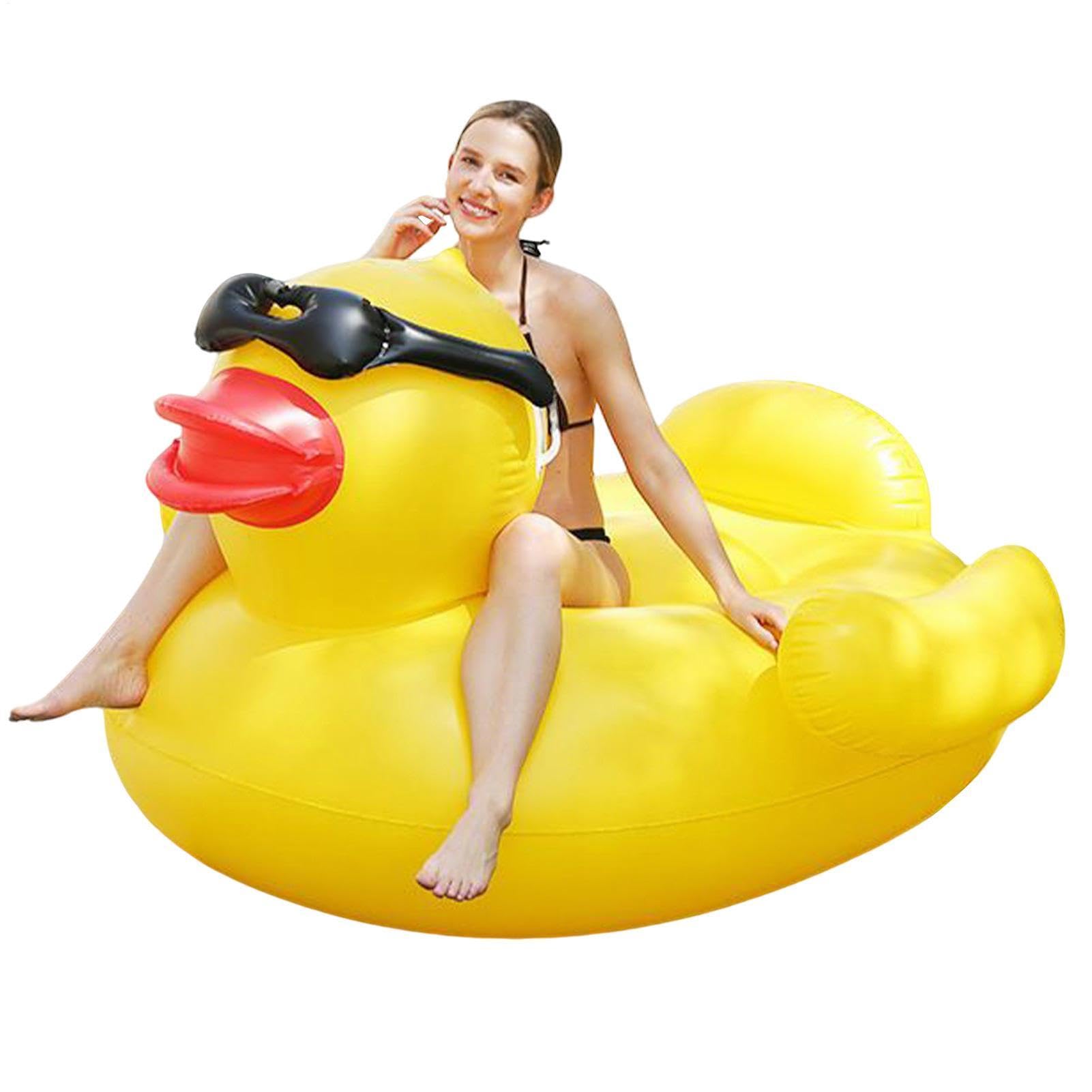 Pool-Schwimmtier,Riesiges Lustiges Schwimmfloß Wasserspielzeug | Große Schwimmbad-Floats In Tierform - für Erwachsene Kinder Mädchen Outdoor Garten See Fluss Schwimmen Sonnenbaden